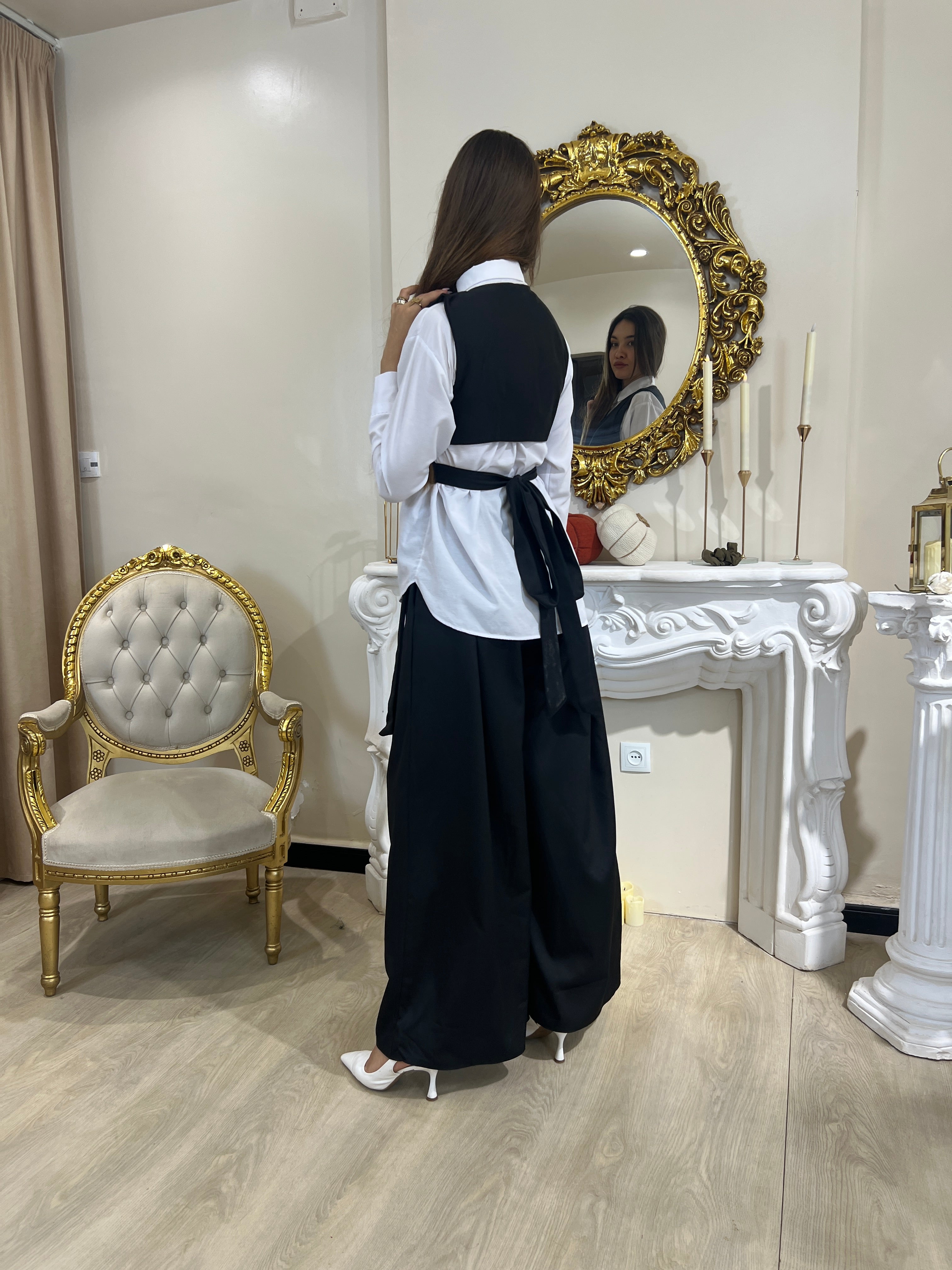 طقم غطاء القلب الكلاسيكي ، قطعتين لأناقة جريئة